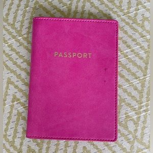 Pink Passport Holder